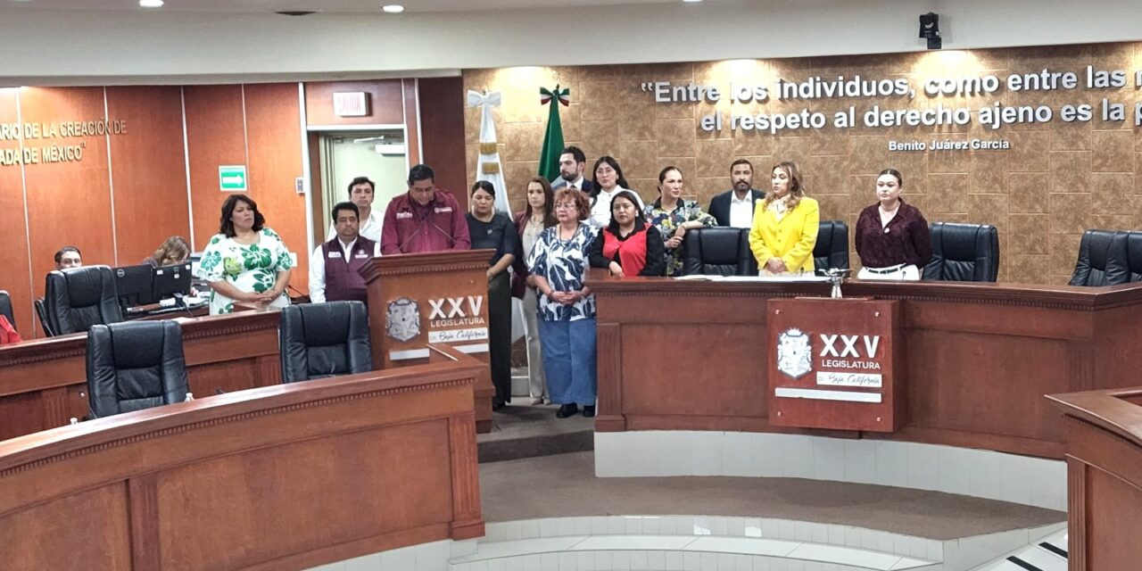 DIPUTADOS DE MORENA RESPALDAN A LA GOBERNADORA MARINA DEL PILAR; «HAY CAMPAÑAS DE DESPRESTIGIO», DICEN