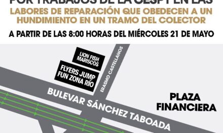 Informa Gobierno de Tijuana sobre cierre parcial de un tramo del bulevar Sánchez Taboada y Calle 11 por trabajos de la CESPT