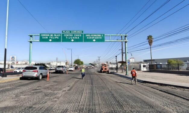 MEXICALI BRILLA: NORMA BUSTAMANTE SUPERVISA LA MODERNIZACIÓN DE BLVR. LÁZARO CÁRDENAS