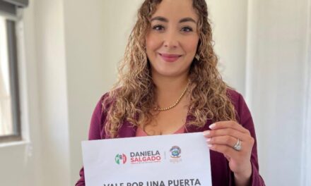 Regidora Daniela García lanza convocatoria para donar 200 puertas a hogares que más lo necesitan