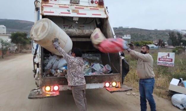 Informa gobierno de Claudia Agatón las rutas diarias del servicio de recolección en Ensenada