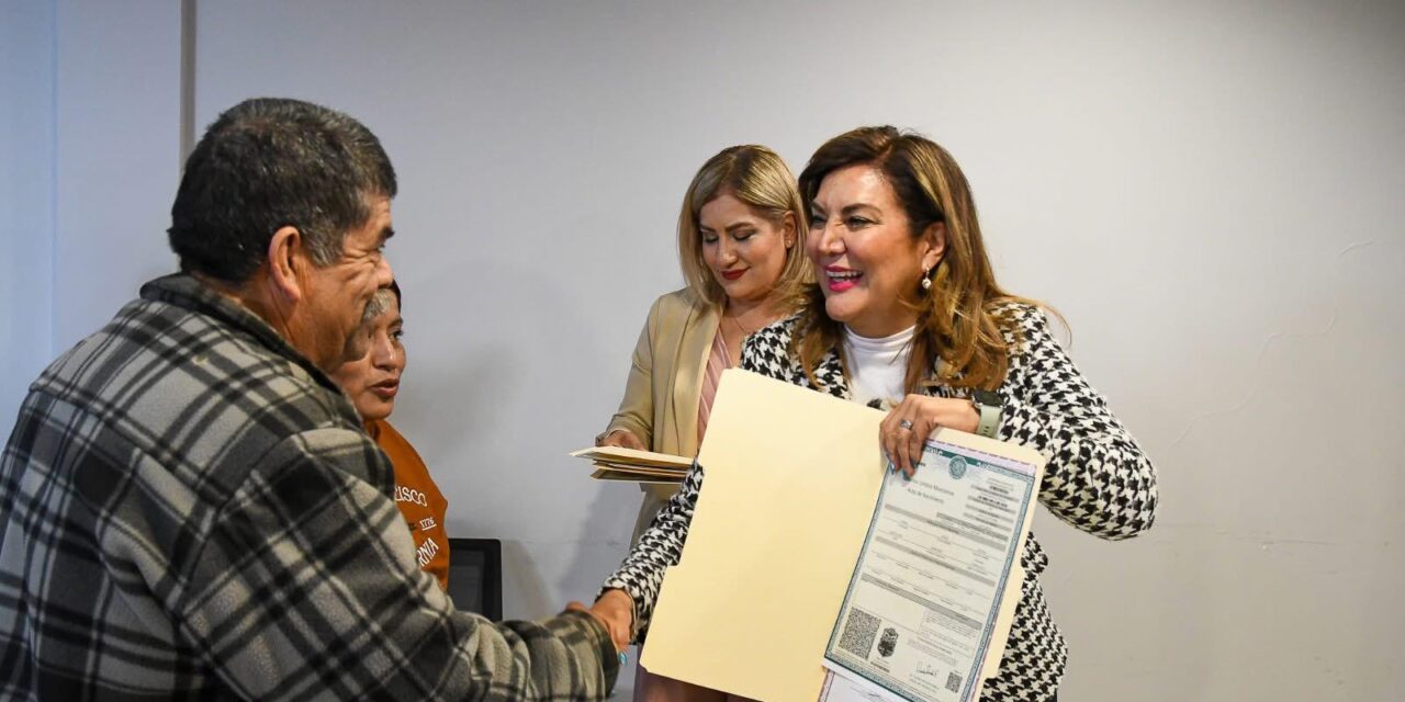 Gobierno de San Quintin Entrega Identidad Legal a Sanquintinenses