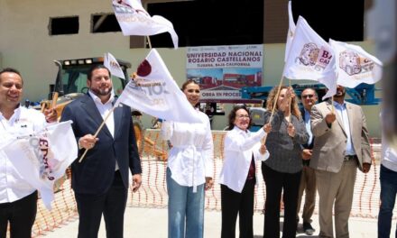 Atestigua Ismael Burgueño arranque de obra de la Universidad Nacional Rosario Castellanos en Tijuana