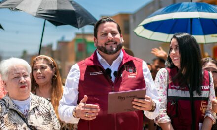 Constata Ismael Burgueño arranque de obra que beneficiará a más de 15 mil habitantes de La Presa A.L.R