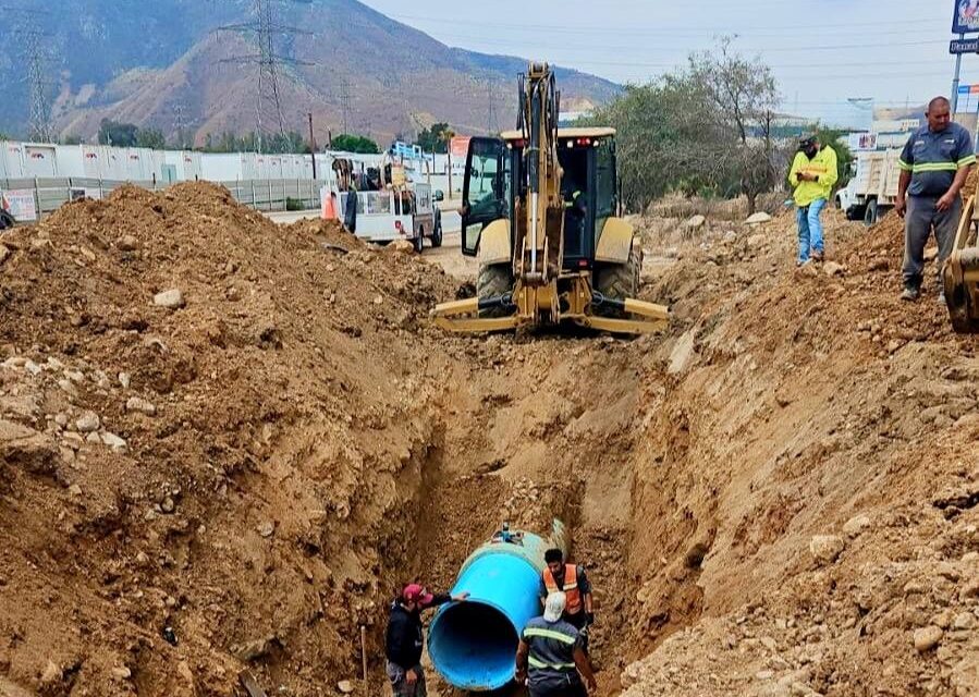Una fuga en el acueducto Florido-Aguaje de Tijuana ocasionó la suspensión del envío de agua a Ensenada: CESPE