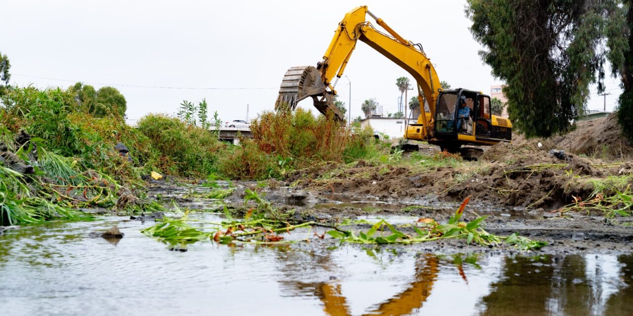 Inicia gobierno de Claudia Agatón Jornada Integral de Limpieza en el arroyo Ensenada