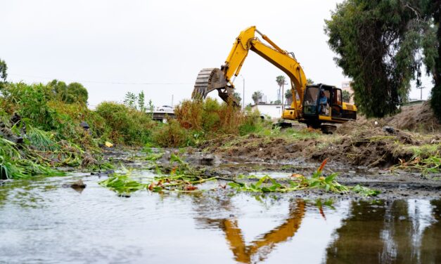 Inicia gobierno de Claudia Agatón Jornada Integral de Limpieza en el arroyo Ensenada