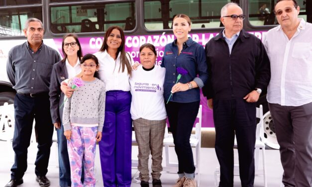 SE AMPLÍA LA «RUTA VIOLETA» HASTA MANEADERO; EL TRANSPORTE SIGUE DANDO SERVICIO GRATIS A MUJERES