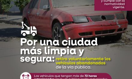 Inicia Gobierno de Ensenada campaña para retirar vehículos abandonados en la vía pública