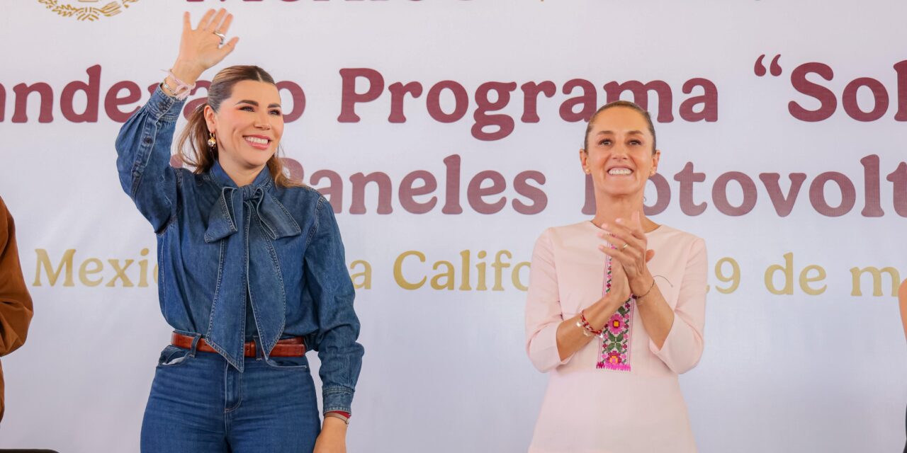 INVITA GOBERNADORA MARINA DEL PILAR A FAMILIAS DE MEXICALI Y SAN FELIPE A AHORRAR EN SU RECIBO DE LUZ CON “TECHOS SOLARES PARA EL BIENESTAR”⁠