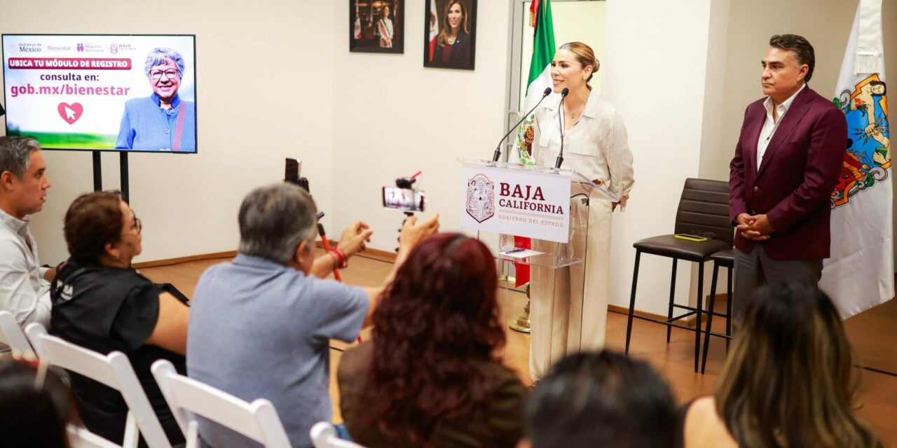 GOBIERNO FEDERAL Y GOBERNADORA MARINA DEL PILAR ANUNCIAN ARRANQUE DE REGISTRO DE PENSIÓN PARA MUJERES BIENESTAR 2025
