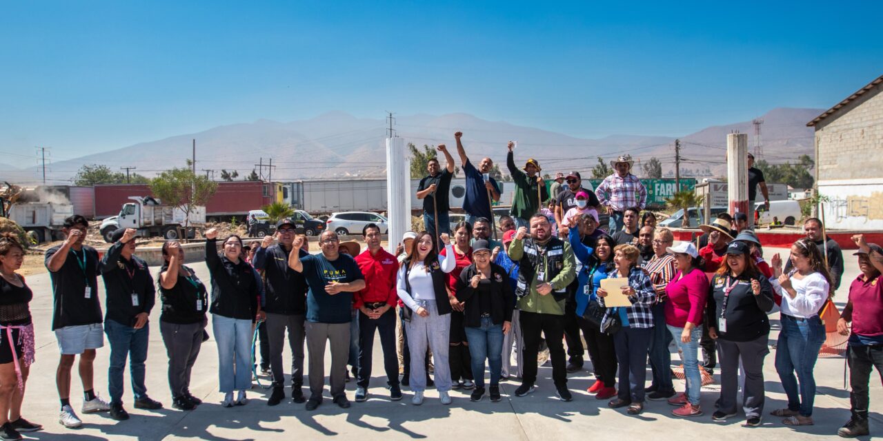 Refuerza Gobierno Municipal acciones de mejoramiento urbano en el Ejido Ojo del Agua, y las colonias Jardín Dorado y El Pípila