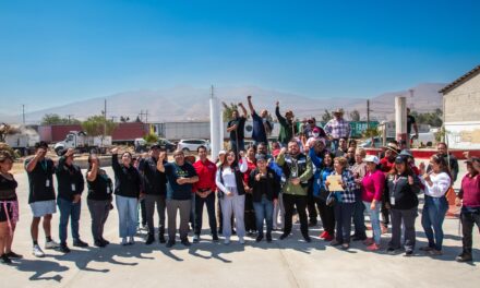 Refuerza Gobierno Municipal acciones de mejoramiento urbano en el Ejido Ojo del Agua, y las colonias Jardín Dorado y El Pípila