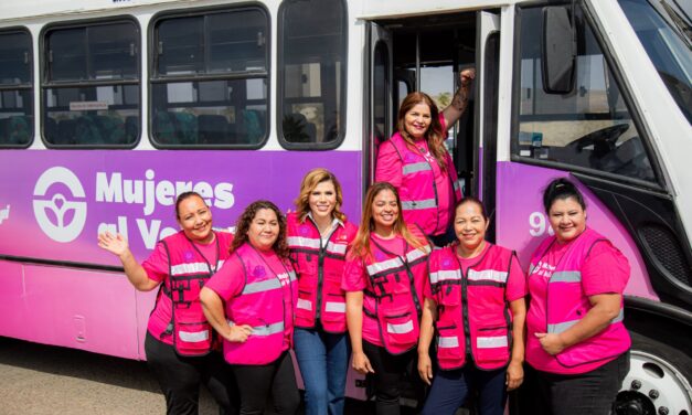 GOBERNADORA MARINA DEL PILAR EXPANDE PROGRAMA MUJERES AL VOLANTE A ENSENADA