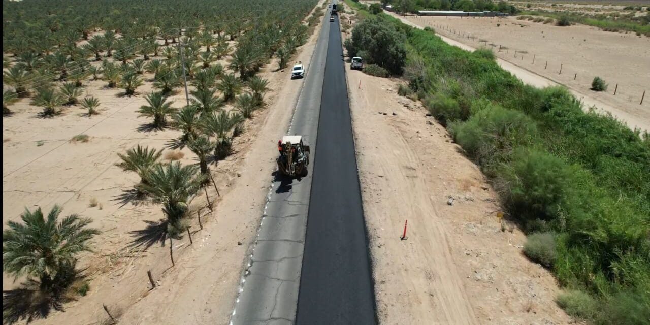 CONTINÚAN TRABAJOS EN CARRETERA ESTATAL #8: SIDURT