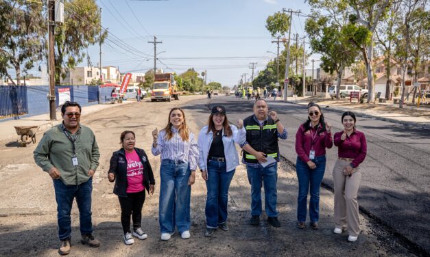 Arranca Gobierno Municipal obra de reencarpetado en Playas de Tijuana