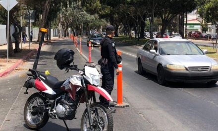 Implementa Gobierno Municipal operativo para agilizar el flujo vehicular en bulevar Padre Kino