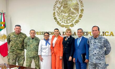 PRESENTA GOBERNADORA MARINA DEL PILAR AVANCES EN SEGURIDAD ANTE EL GABINETE NACIONAL EN EL MARCO DE OPERACIÓN FRONTERA NORTE