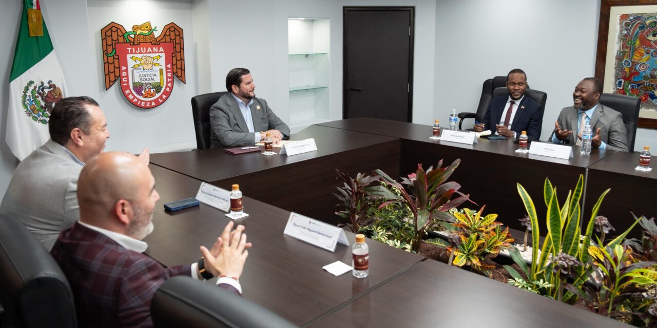 Fortalece Gobierno de Ismael Burgueño lazos de colaboración con el Consulado General de Haití