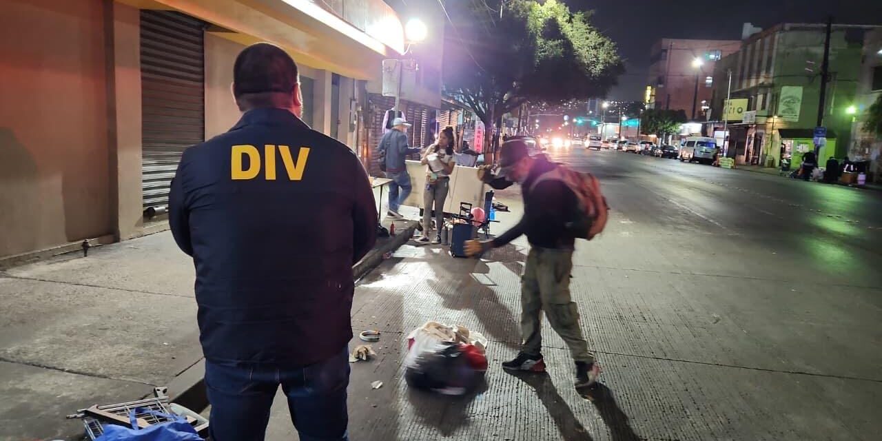 Realiza Gobierno de Tijuana operativo de verificación de reglamentación a comerciantes ambulantes en la Zona Centro