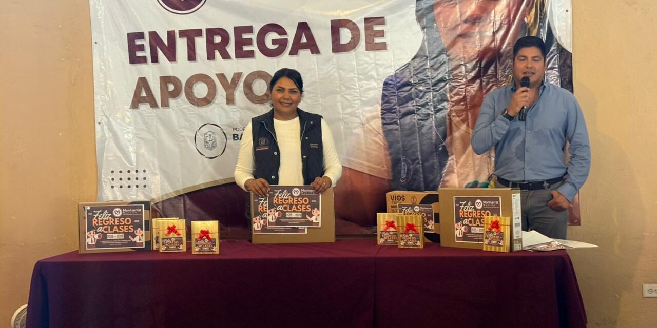 ENTREGA DIPUTADA MONTSE MURILLO CIENTOS DE UNIFORMES PARA EL REGRESO A CLASES