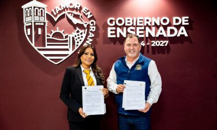 Firma alcaldesa Claudia Agatón condiciones generales de trabajo con Sindicato de Burócratas