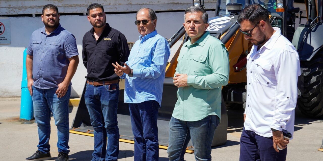FORTALECEN OPERATIVIDAD DE CESPE CON ADQUISICIÓN DE MAQUINARIA PESADA