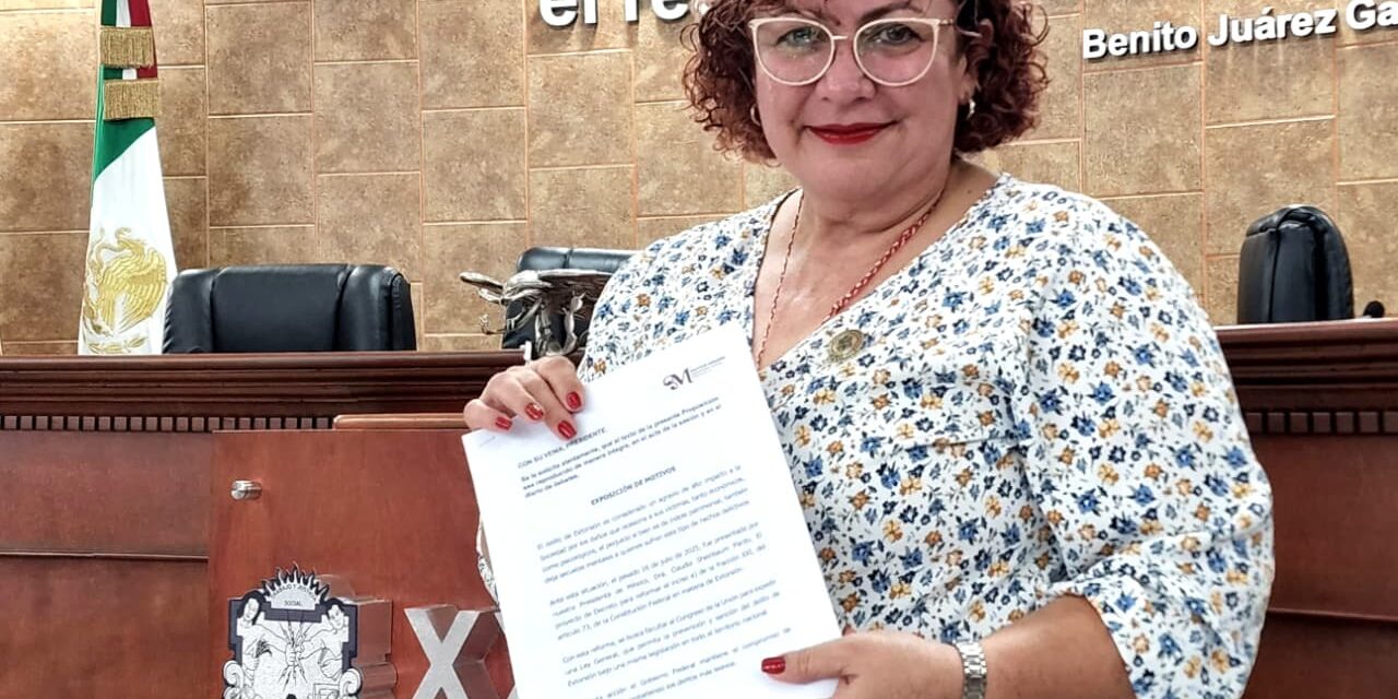 DIPUTADA MAYTHÉ MÉNDEZ PROPONE QUE EL DELITO DE EXTORSIÓN SE PERSIGA DE OFICIO