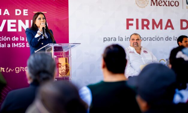 Firma Gobierno de Ensenada convenio de colaboración con IMSS-Bienestar