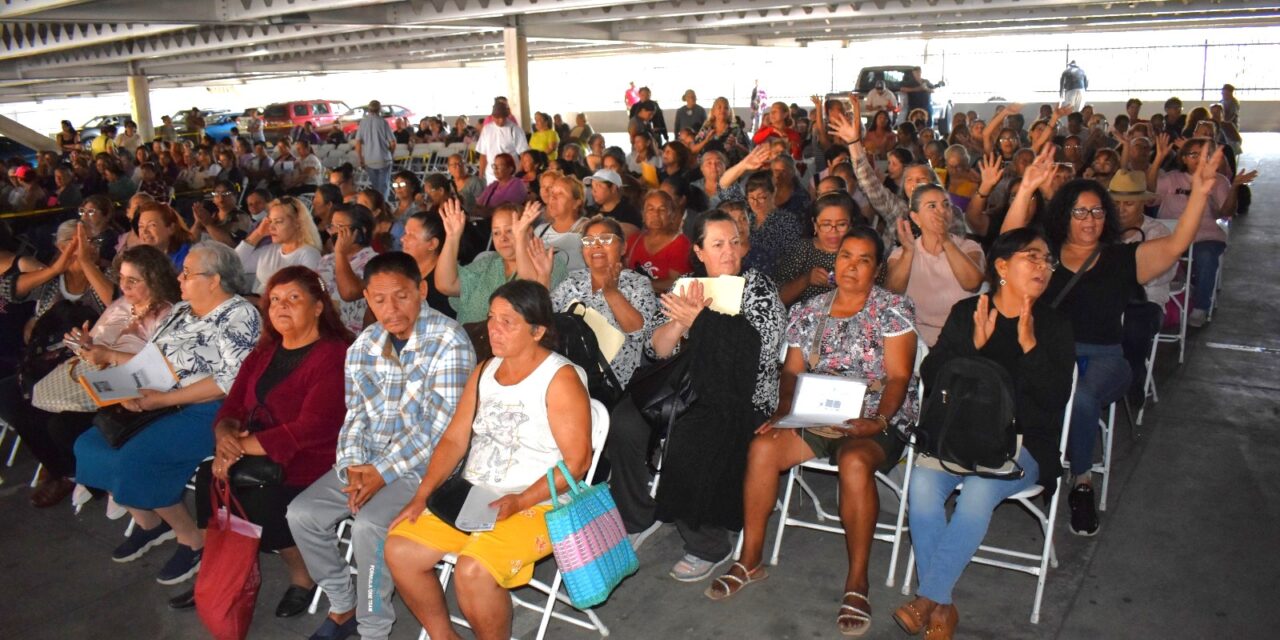 EXITOSO REGISTRO DE PENSIÓN MUJERES BIENESTAR EN BAJA CALIFORNIA: RUIZ URIBE