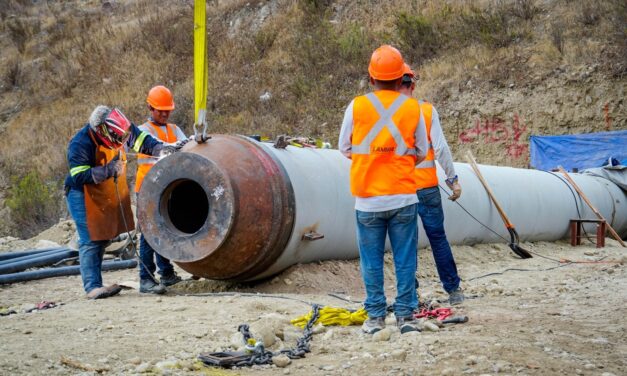 ARRANCA CESPE CON LA OBRA DE REPOSICIÓN DEL ACUEDUCTO MORELOS