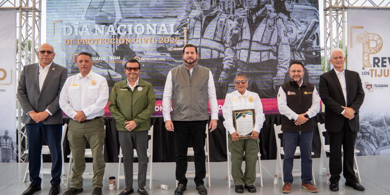 Encabeza Ismael Burgueño acto protocolario del Día Nacional de Protección Civil