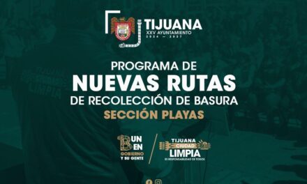Amplía Gobierno Municipal cobertura de recolección de basura con nuevas rutas en Playas de Tijuana