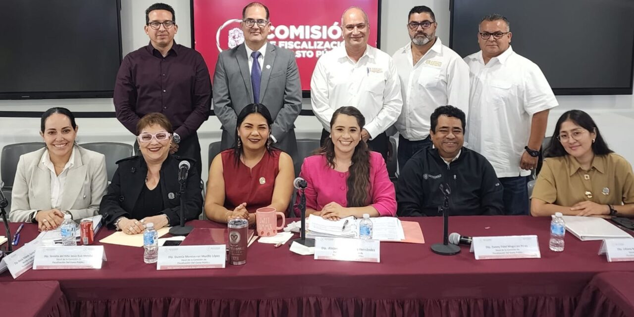 COMISIÓN DE FISCALIZACIÓN ANALIZA DICTÁMENES DE CUENTAS PÚBLICAS 2023