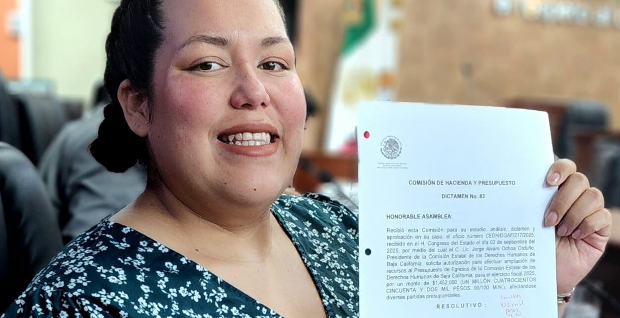 APRUEBAN SOLICITUD DE AMPLIACIÓN DE RECURSOS AL PRESUPUESTO DE LA COMISIÓN ESTATAL DE DERECHOS HUMANOS