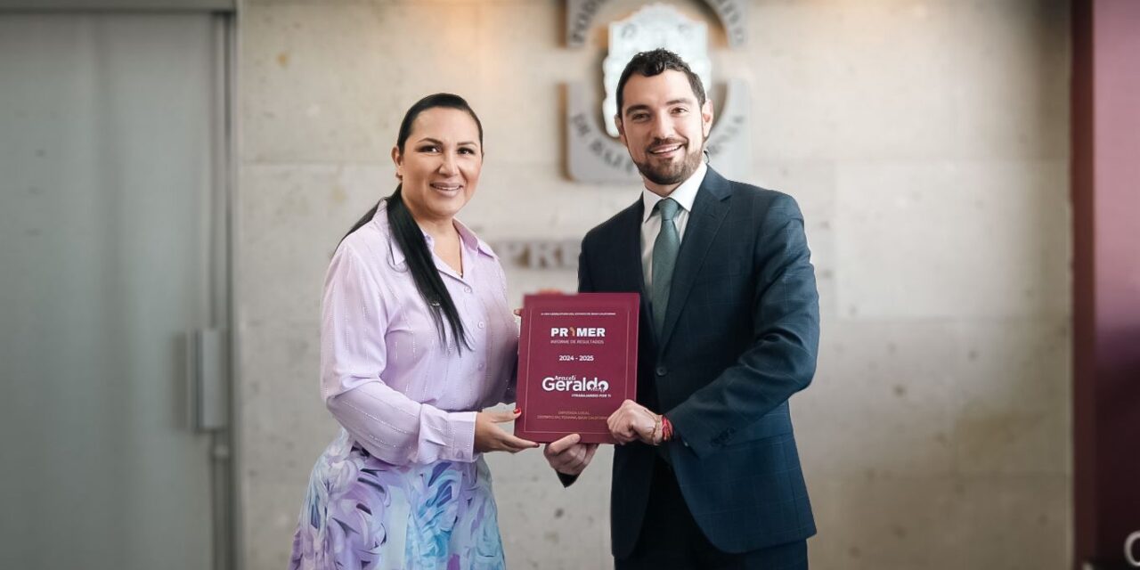 DIPUTADA ARACELI GERALDO PRESENTA SU PRIMER INFORME DE ACTIVIDADES LEGISLATIVAS