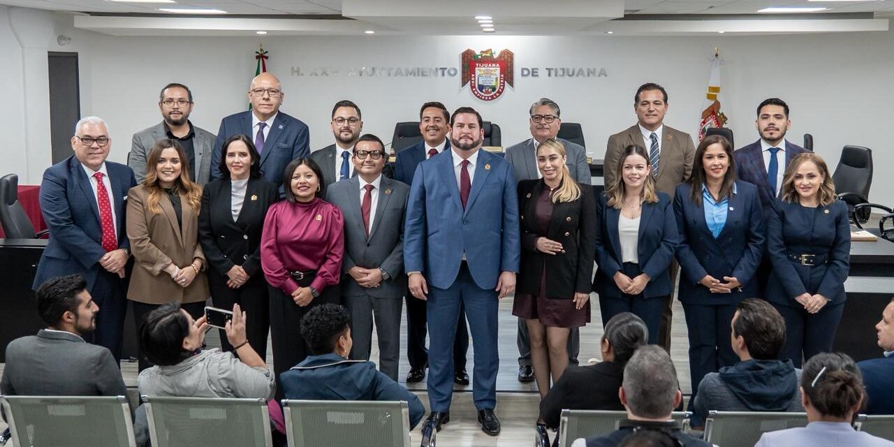 Presenta Ismael Burgueño su primer Informe de Gobierno ante regidoras y regidores del XXV Ayuntamiento de Tijuana