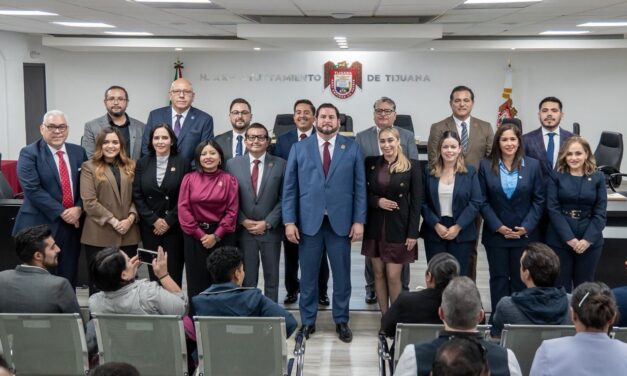 Presenta Ismael Burgueño su primer Informe de Gobierno ante regidoras y regidores del XXV Ayuntamiento de Tijuana