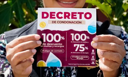 CESPE ANUNCIA DESCUENTOS PARA QUIENES PRESENTEN ADEUDO EN SERVICIO DE AGUA