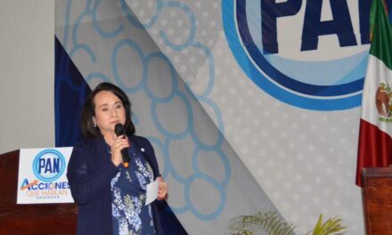 «El discurso de Claudia Agatón, dista mucho de la realidad que viven los ensenadenses», dice la presidenta del PAN, Carmen Íñiguez