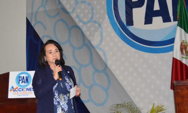 «El discurso de Claudia Agatón, dista mucho de la realidad que viven los ensenadenses», dice la presidenta del PAN, Carmen Íñiguez