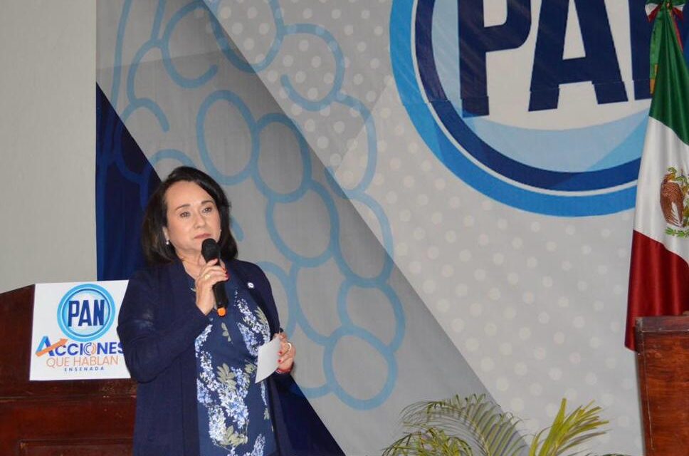 «El discurso de Claudia Agatón, dista mucho de la realidad que viven los ensenadenses», dice la presidenta del PAN, Carmen Íñiguez