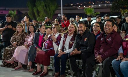Inaugura presidente municipal Ismael Burgueño Ruiz ‘Sendero Seguro’ en Vía Rápida Poniente
