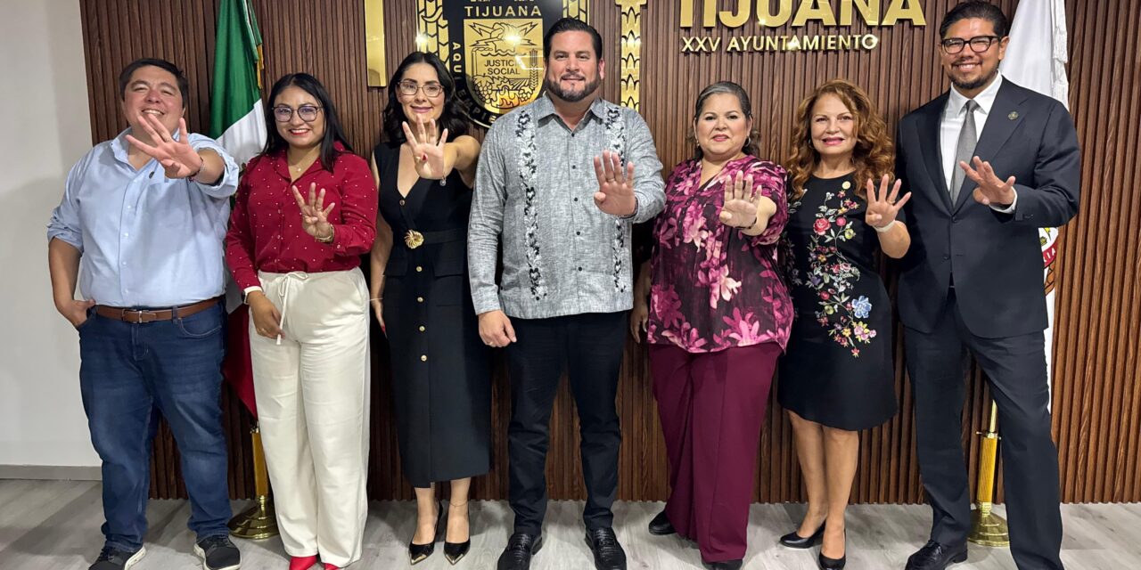 RESPALDAN DIPUTADOS FEDERALES TRABAJO DE ISMAEL BURGUEÑO, ALCALDE DE TIJUANA: ARMANDO SAMANIEGO