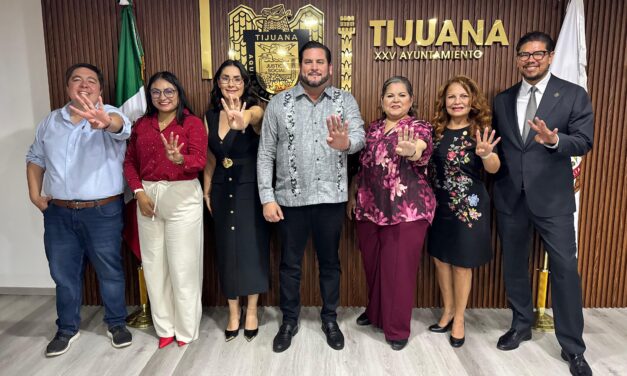 RESPALDAN DIPUTADOS FEDERALES TRABAJO DE ISMAEL BURGUEÑO, ALCALDE DE TIJUANA: ARMANDO SAMANIEGO