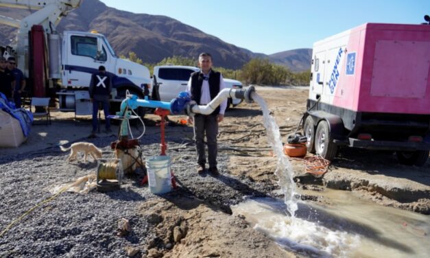 NUEVO POZO DOTARÁ DE AGUA POTABLE A COMUNIDAD DE SAN VICENTE: CESPE