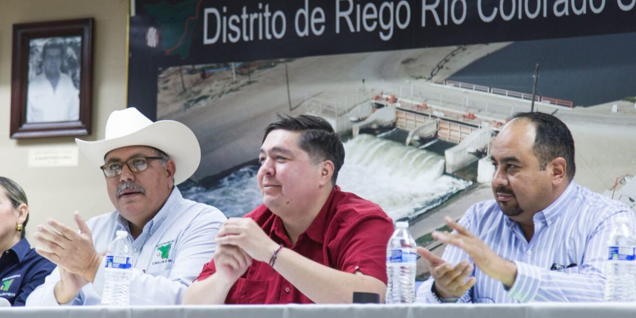 ASEGURA ARMANDO SAMANIEGO QUE AGRICULTORES DEL VALLE DE MEXICALI NO VERÁN VULNERADOS SUS DERECHOS CON LAS NUEVAS REFORMAS EN LEY DEL AGUA