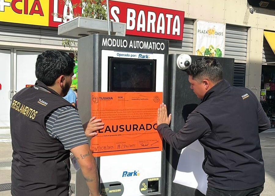 Mantiene XXV Ayuntamiento de Tijuana operativo en estacionamientos de plazas comerciales