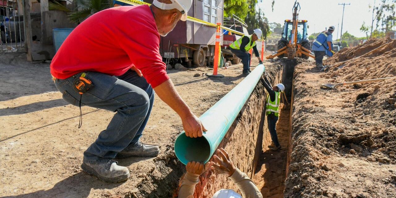Fortalece CESPT la infraestructura hidráulica en Playas de Rosarito