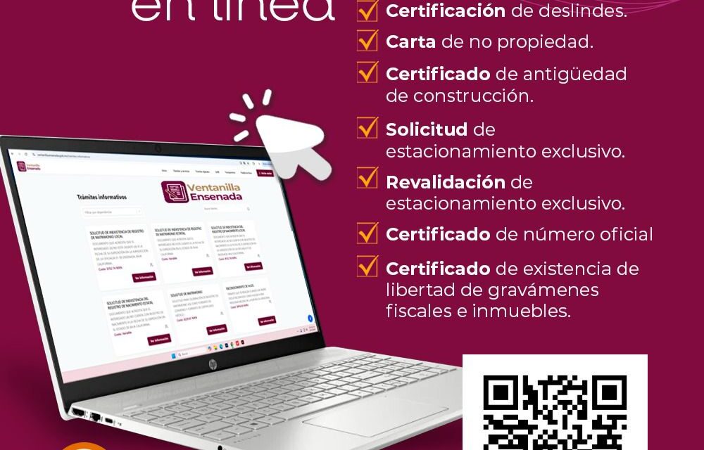 Reitera alcaldesa Claudia Agatón uso de Ventanilla Ensenada para trámites municipales